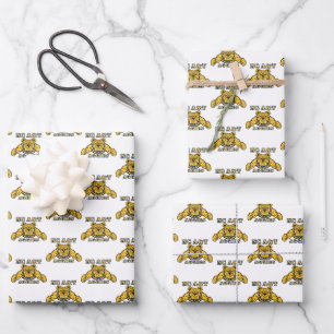 NC A&T Aggies Aggie Bulldog Inpakpapier Vel