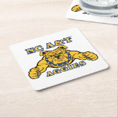 NC A&T Aggies Aggie Bulldog | Kartonnen Onderzetters (Schuin)
