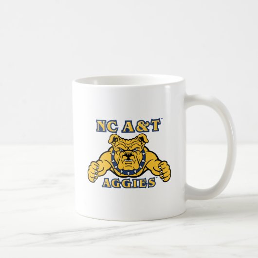 NC A&T Aggies Aggie Bulldog | Koffiemok (Rechts)
