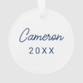 NC A&T Aggies Aggie Bulldog | Ornament (achterkant)