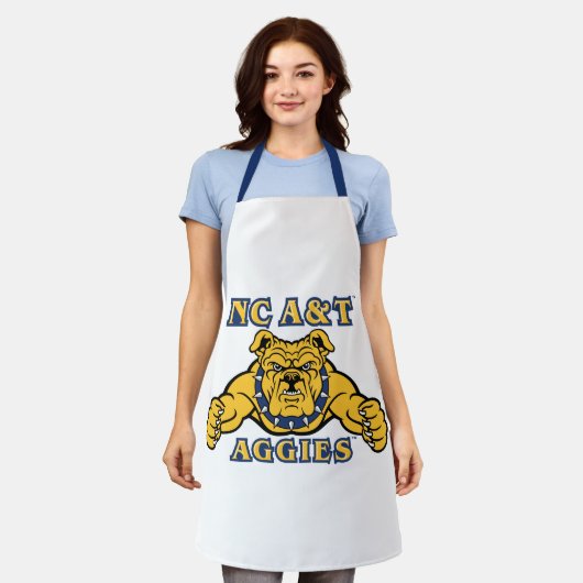 NC A&T Aggies Aggie Bulldog | Schort (Gedragen)