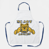 NC A&T Aggies Aggie Bulldog | Schort (Voorkant)