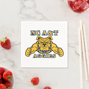 NC A&T Aggies Aggie Bulldog   Servet