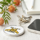 NC A&T Aggies Aggie Bulldog | Sleutelhanger (Zijkant)