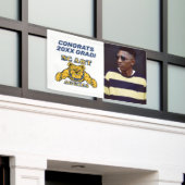 NC A&T Aggies Aggie Bulldog | Spandoek (Buitenkant Gebouw)