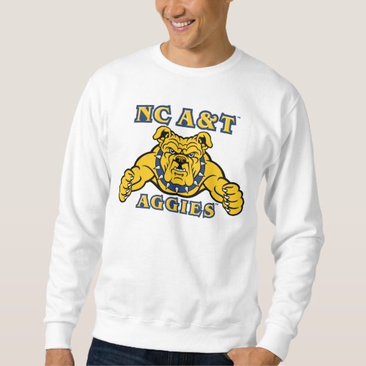NC A&T Aggies Aggie Bulldog | Trui (Voorkant)
