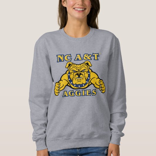 NC A&T Aggies Aggie Bulldog | Trui (Voorkant)