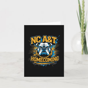 Nc A&t Univ Homecoming Grafisch  Kaart