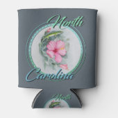 NC Anole & Hibiscus Blikjeskoeler (Voorkant)