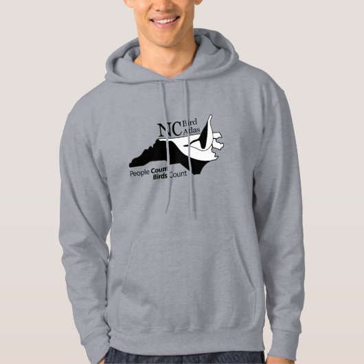 NC Bird Atlas Hooded Sweatshirt (Voorkant)