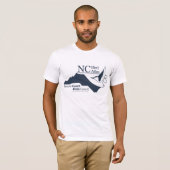 NC Bird Atlas - T-shirt Large Logo (Voorkant volledig)