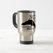 NC Bird Atlas Travel Mug, 15 oz Reisbeker (Voorkant links)