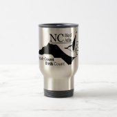 NC Bird Atlas Travel Mug, 15 oz Reisbeker (Center)