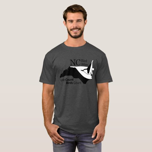 NC Bird Atlas - TShirt (Voorkant volledig)