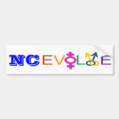 NC Evolve Bumpersticker (Voorkant)