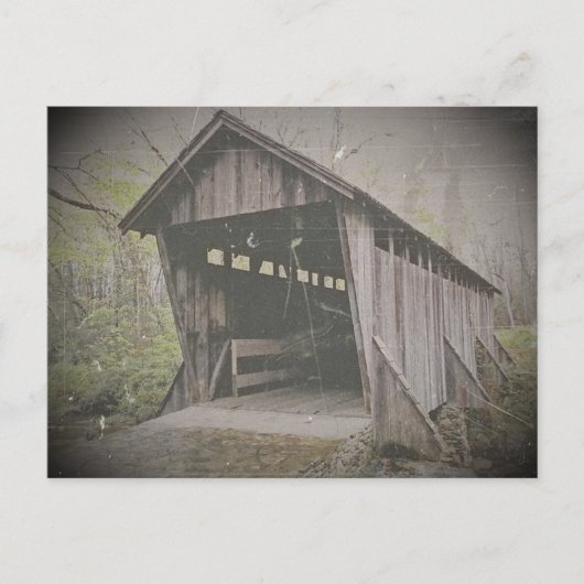 NC Old Bridge Briefkaart (Voorkant)