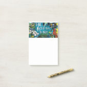 NC Pride post die hij aantekent Post-it® Notes (Op bureau)