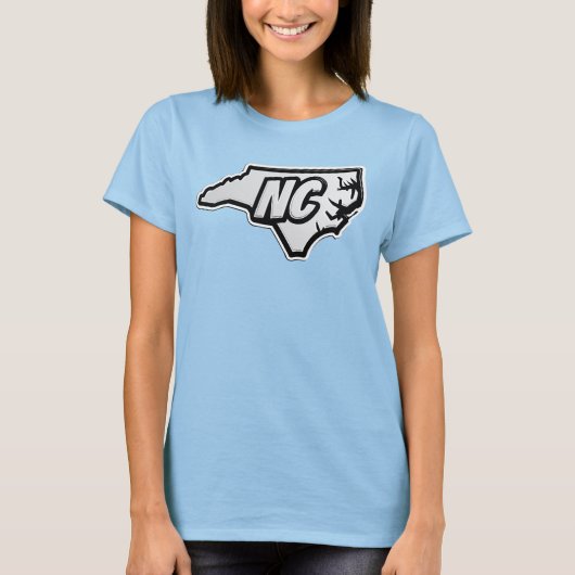 NC - Staatsomtrek T-shirt (Voorkant)