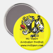 NC Tigers Magnet (Voorkant / Achterkant)