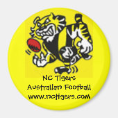 NC Tigers Magnet (Voorkant)
