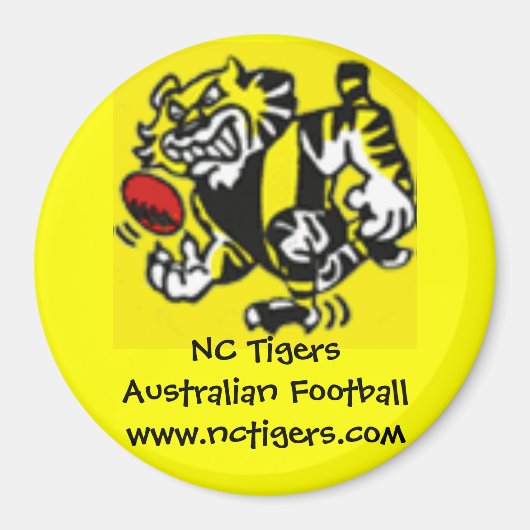 NC Tigers Magnet (Voorkant)