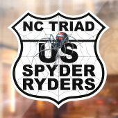 NC Triad-hoofdstuk - Decal Hoofdstuklogo (Vel 2)