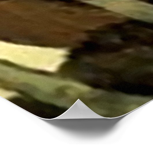 NC Wyeth Historical Painting Indian Canoe #2 Poster (Hoek)