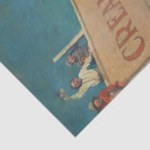 NC Wyeth historisch schilderij "De rodeo" Tissuepapier (Detail)