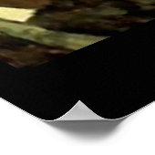 NC Wyeth historisch schilderij Indiase kano #2 Poster (Hoek)