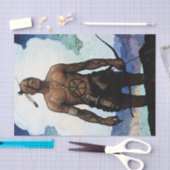 NC Wyeth Painting "Last of the Mohicans" Tissuepapier (Craft)