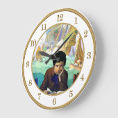 NC WYETH TALES OF ADVENTURE GROTE KLOK (Hoek)