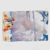 NC Wyeth The Giant Artwork Beach Coastal Golfhanddoek (Horizontaal)