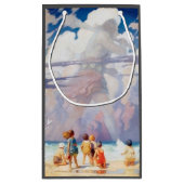 NC Wyeth The Giant Artwork Beach Coastal Klein Cadeauzakje (Achterkant)