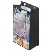 NC Wyeth The Giant Artwork Beach Coastal Klein Cadeauzakje (Voorkant Gekanteld)