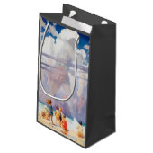 NC Wyeth The Giant Artwork Beach Coastal Klein Cadeauzakje (Achterkant Gekanteld)