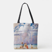 NC Wyeth The Giant Artwork Beach Coastal Tote Bag (Achterkant)