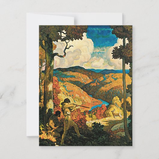  NC Wyeth Travel Poster, in Old Kentucky (Voorkant)