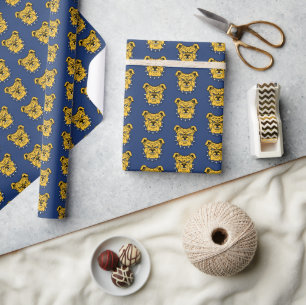 NCA&T Staatsuniversiteit Bulldog gezicht Cadeaupapier