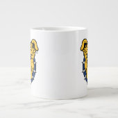 NCA&T Staatsuniversiteit | Bulldog gezicht Grote Koffiekop (Voorkant)