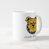 NCA&T Staatsuniversiteit | Bulldog gezicht Grote Koffiekop (Voorkant rechts)