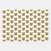 NCA&T Staatsuniversiteit | Bulldog gezicht Inpakpapier Vel (Voorkant)