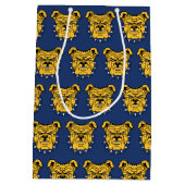 NCA&T Staatsuniversiteit | Bulldog gezicht Medium Cadeauzakje (Achterkant)