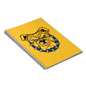 NCA&T Staatsuniversiteit | Bulldog gezicht Notitieboek (Rechterzijde)