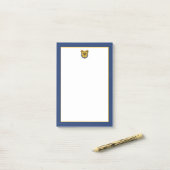 NCA&T Staatsuniversiteit | Bulldog gezicht Post-it® Notes (Op bureau)