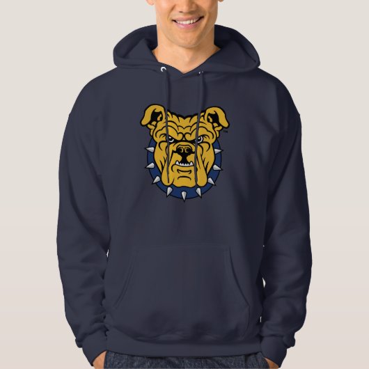 NCA&T State University | Bulldog Face 2 Hoodie (Voorkant)