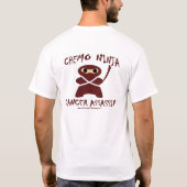 NCAA Chemo Ninja Hij is een Fan! T-shirt (Achterkant)