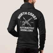NCAM Cross Zipup Hoodie (Achterkant)