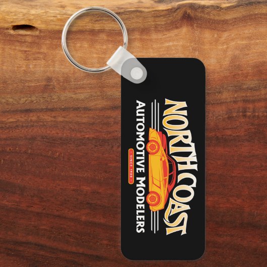 NCAM Sleutelhanger Metal Rectangle (Voorkant)