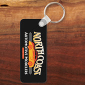 NCAM Sleutelhanger Metal Rectangle (Achterkant)