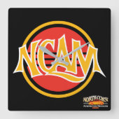 NCAM Workshop-klok Vierkante Klok (Voorkant)